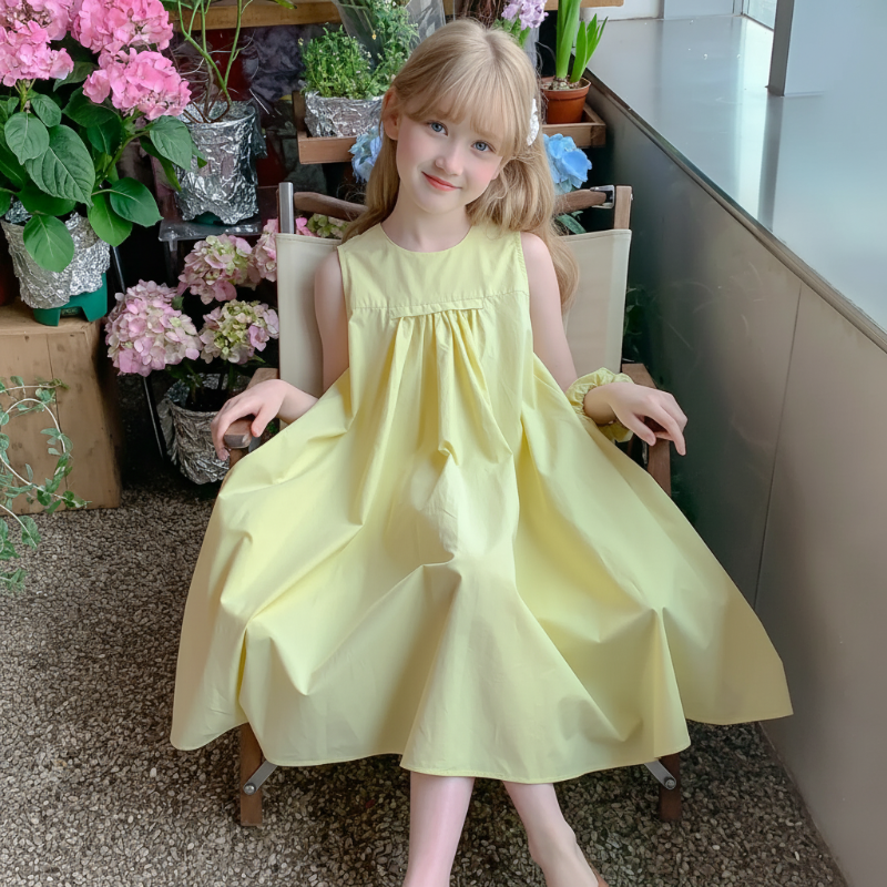 Summer Dress – Lätt & Sommarligt – Gul sommarklänning