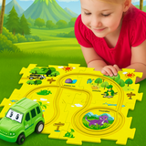 Car Track™ - Bygg, lek och upptäck - Set med leksaksbilar