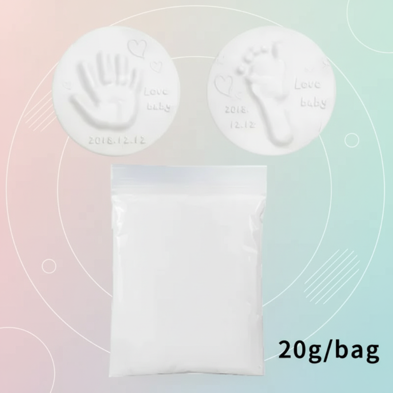 Baby Imprint Clay Kit – Minnen & Unikt – Lera-avtrycksset