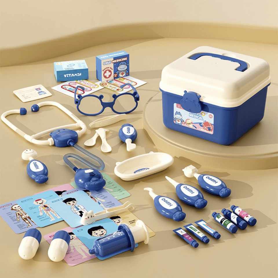 Hippo Doctors Set™ - Minidoktorer i aktion - Doktorsset leksak