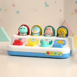 Pop Up Activity Toy – Upptäcka & lära – Sensoriska babyleksaker