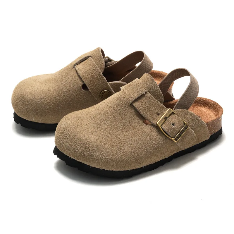 LittleWalk – Bekväma & trendiga – sandaler i mocka