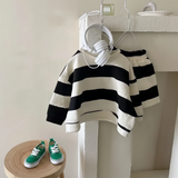 LittleStyle – Mjukt och bekvämt – Randigt Comfy-set i bomull
