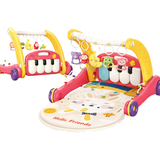 Step & Play – Interaktivt & Säker – 3-i-1 gåstol & babygym