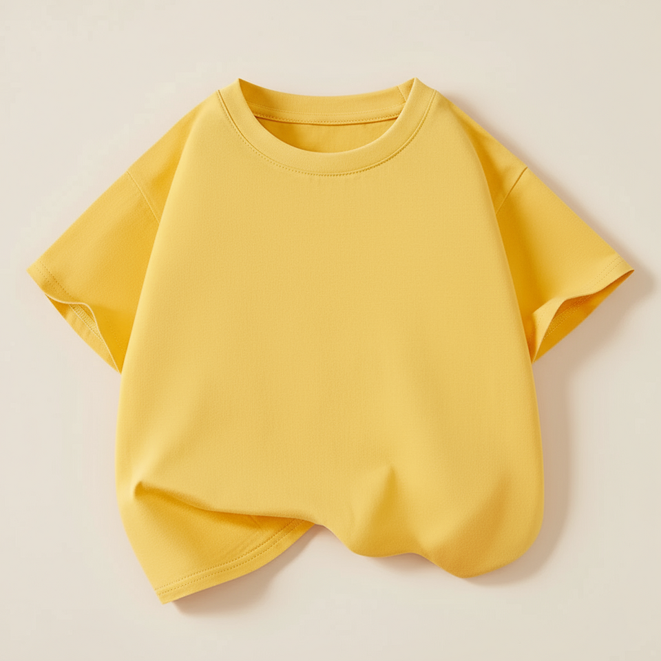 SimpleWear – Casual & Mjuk – Relax Fit T-shirt med rund hals
