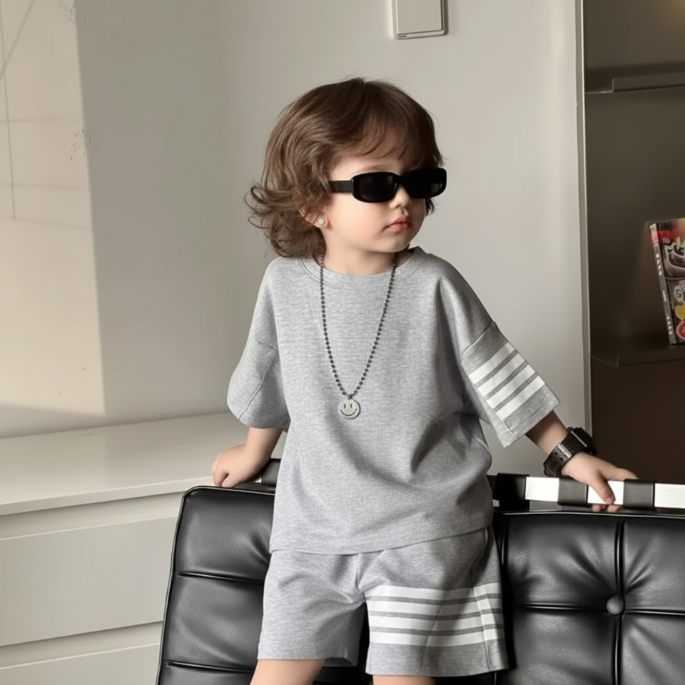 MiniSport – Sport & fritid – 2-delat set med shorts och T-shirt