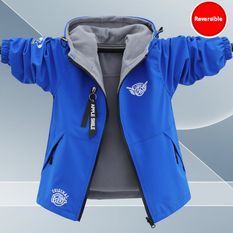 Reversible Kids Jacket – Vattentät och vindtät – Lätt jacka