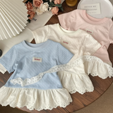 Polo Premium – Mjukt & sött – T-shirt med spetskant