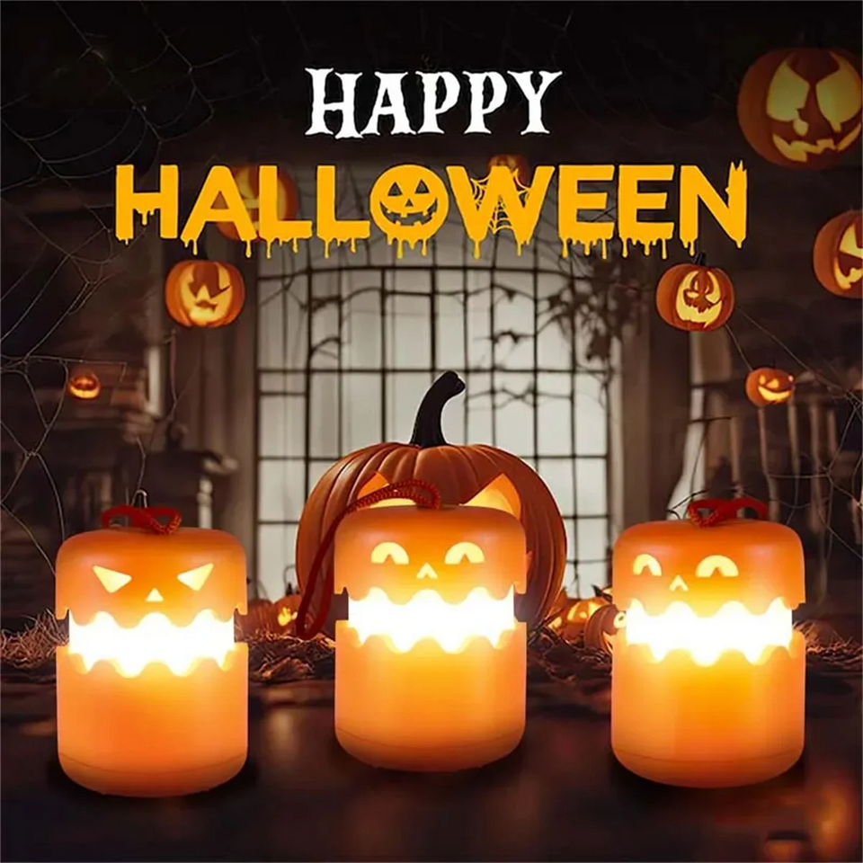SpookyLight – Festligt & unikt – Halloween-pumpalampa