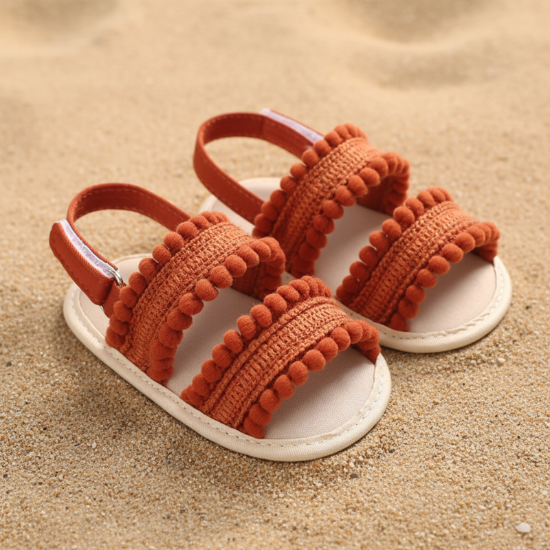 Baby Girls Sandals – Mjuka & bekväma – Sommarsandaler