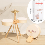 Kids Wooden Drum Toy – Musik & Kreativitet – Trumset