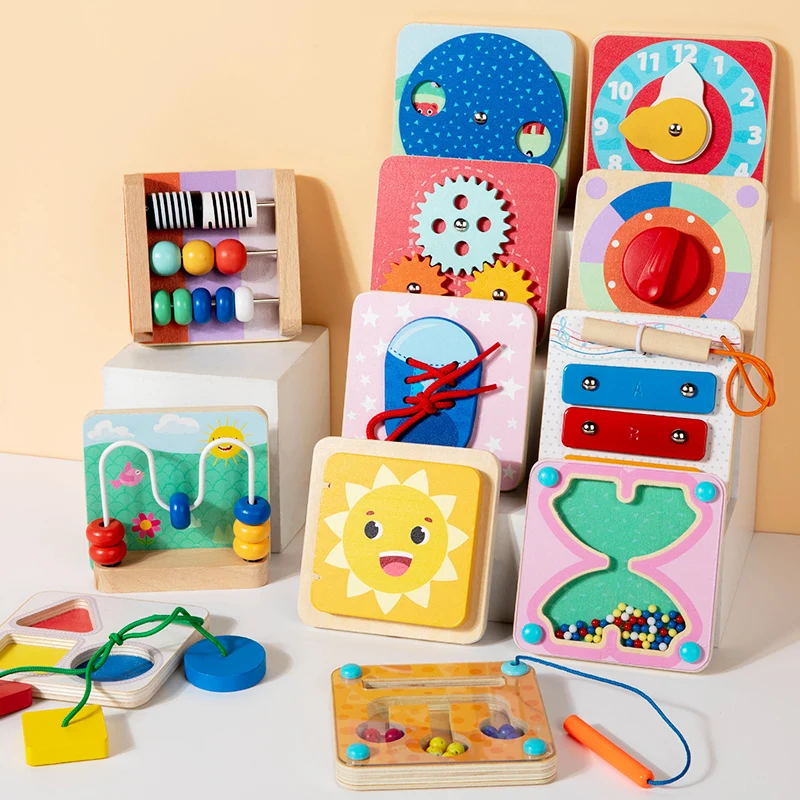 TinySkills – Kreativt & pedagogiskt – Montessori magnetisk aktivitetsbräda