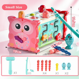 Montessori Hammering Toy – Motorik & inlärning – 8-i-1-lekset