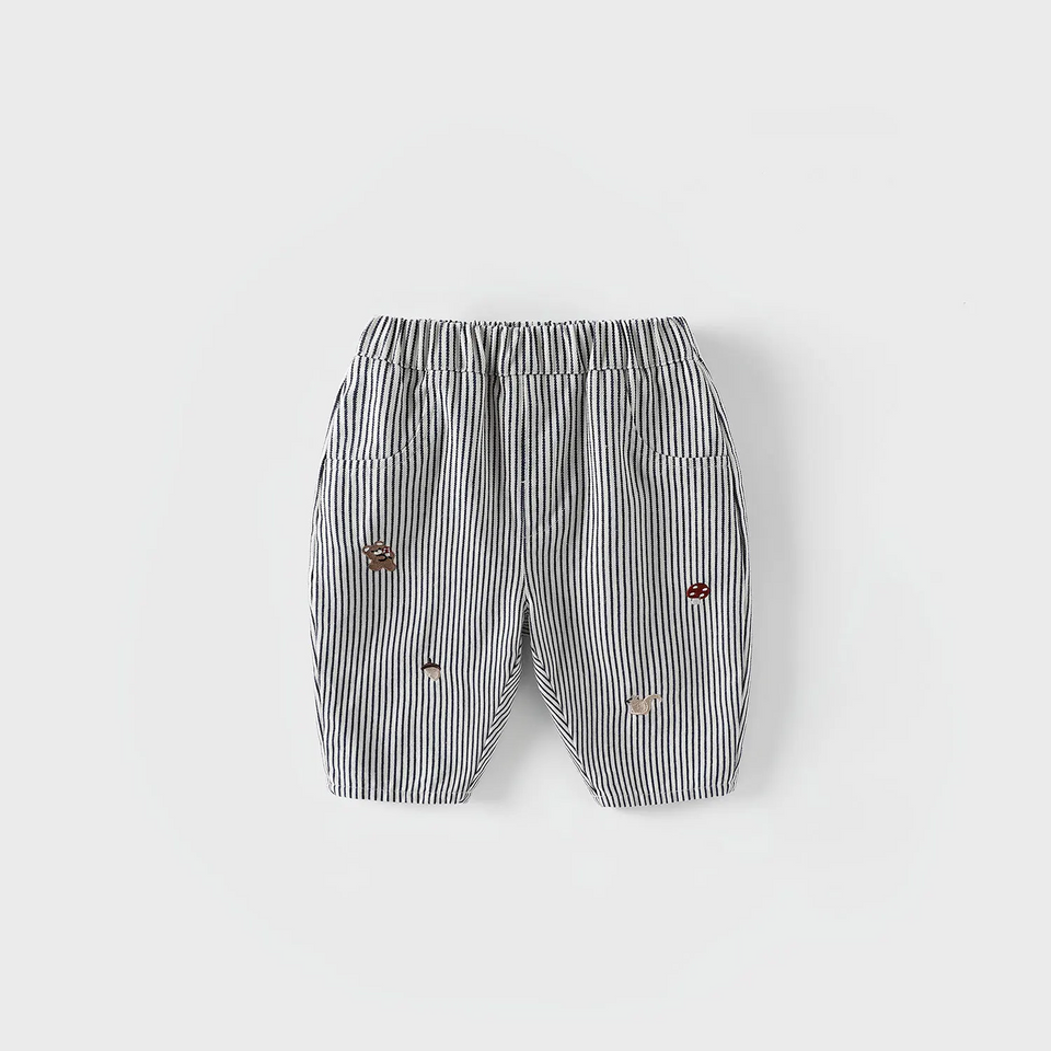 LittlePatch – Mjuka och bekväma – barnbyxor med broderade detaljer