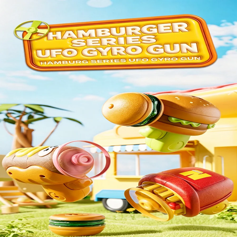 Flying Disk Toy – Kreativt & Rörelsefyllt – Gyro Gun