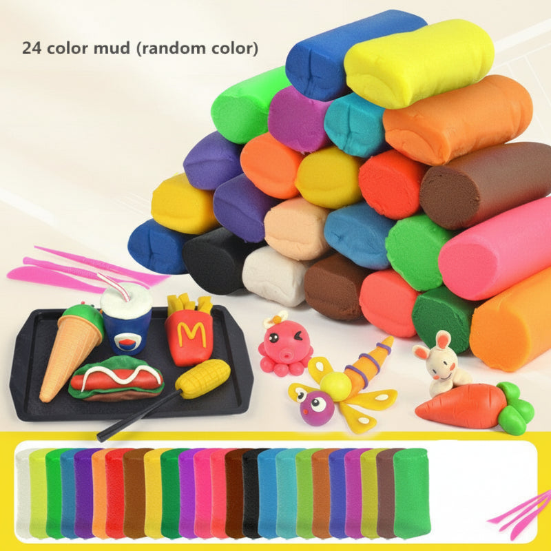 PlayDough Fun – Lekfullt & kreativt – DIY-leksats med lera