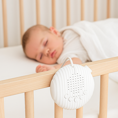 SleepEase – Vila & restid - ljudmaskin med vitt brus för spädbarn