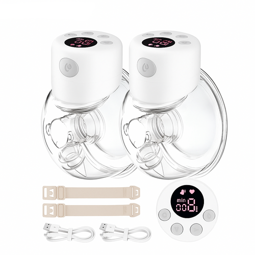 MammaFlow – Trådlös & diskret - handsfree elektrisk bröstpump