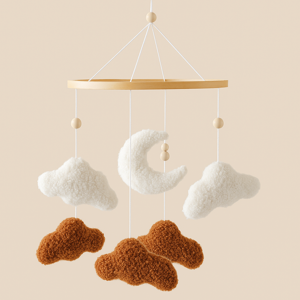 Nuvio – Lugn & Stämning – Babymobil med moln