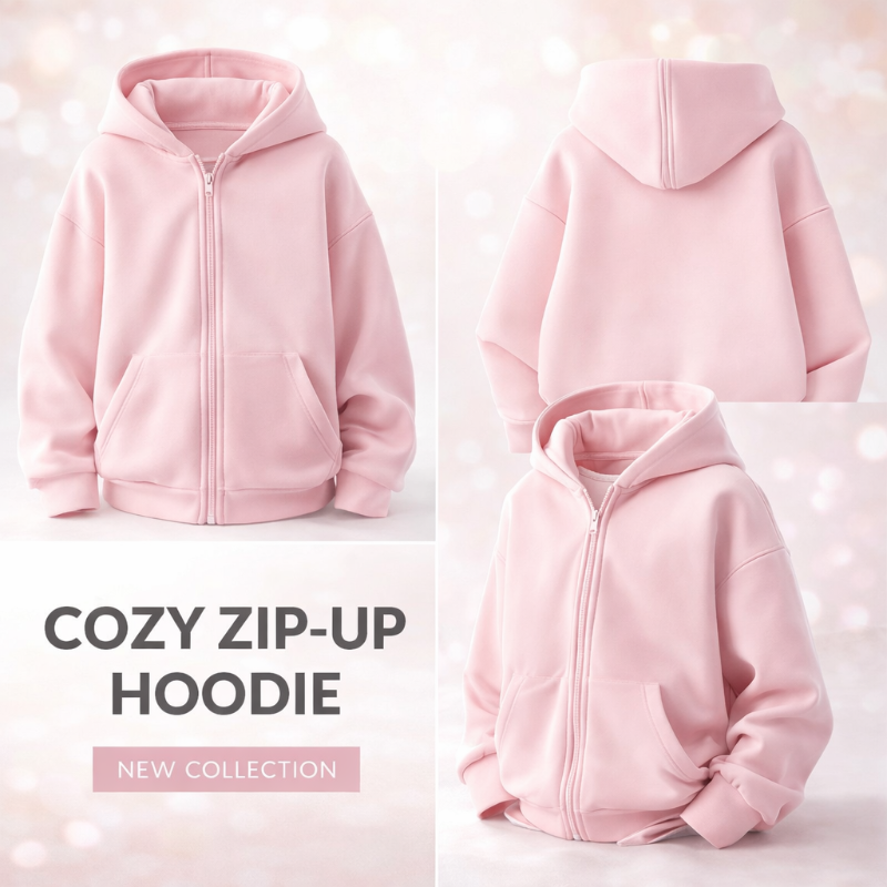 YoungStyle – Trendigt och praktiskt – Hoodie för barn