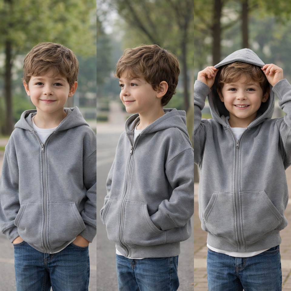 YoungStyle – Trendigt och praktiskt – Hoodie för barn