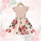 Garden Dress – Sommar & Fräscht – Blommig klänning för flickor