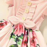 Garden Dress – Sommar & Fräscht – Blommig klänning för flickor