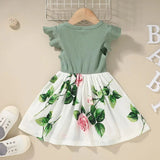 Garden Dress – Sommar & Fräscht – Blommig klänning för flickor