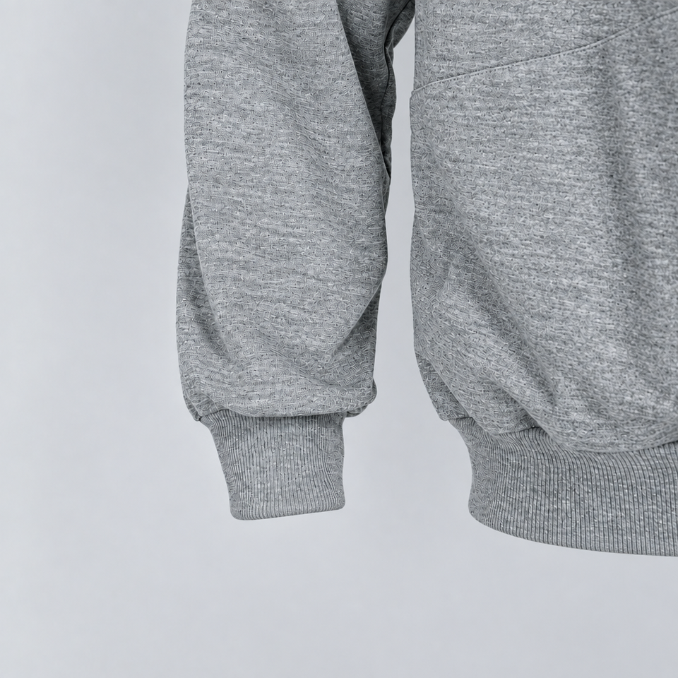 CuddleDad – Bekväm och praktisk – Hoodie för män med förvaringsficka