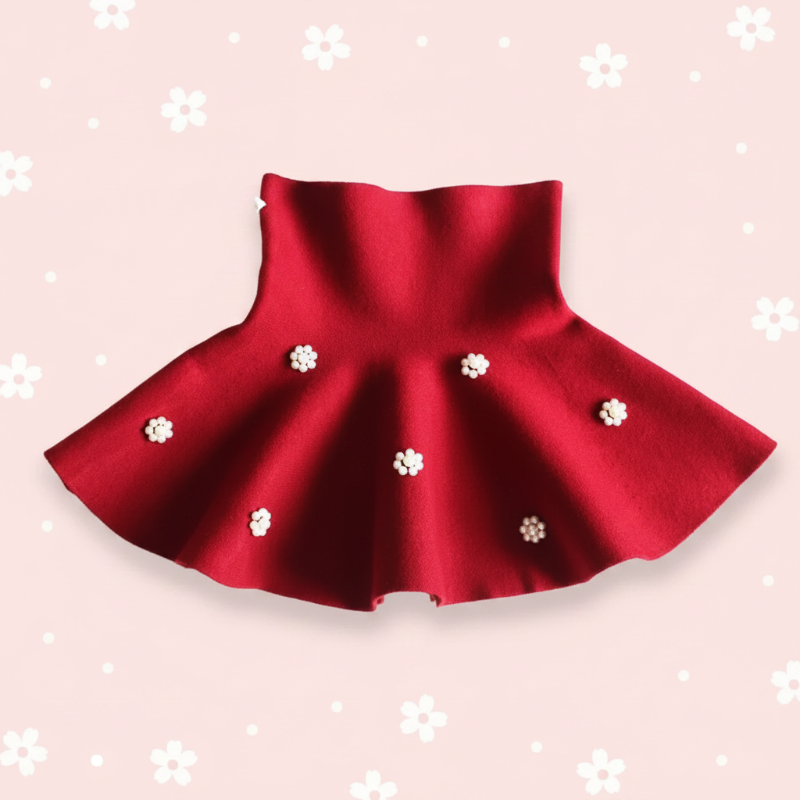 Girls Knitted Skirt – Komfort & stil – Barnkjol