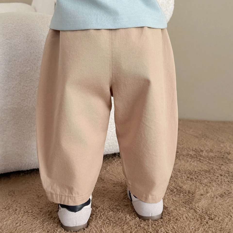 LittlePatch – Mjuka och bekväma – barnbyxor med broderade detaljer