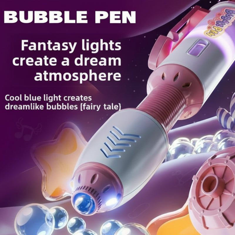 Fun Bubble Maker Pen – Lekfullt & pedagogiskt – Bubbelpenna