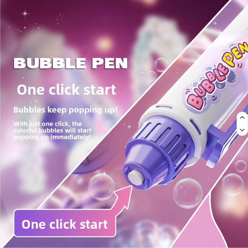 Fun Bubble Maker Pen – Lekfullt & pedagogiskt – Bubbelpenna