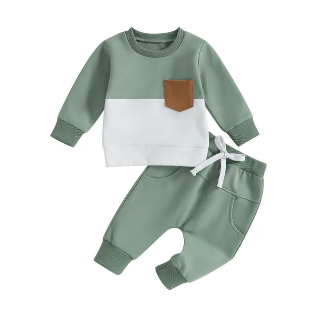 Mini Fashion™ - Träningsoverall i bomull för barn