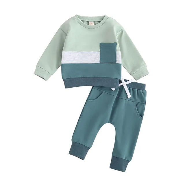 Mini Fashion™ - Träningsoverall i bomull för barn