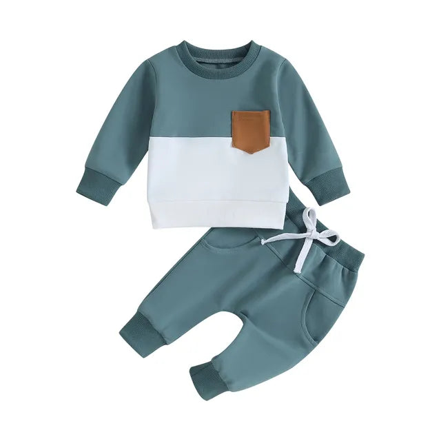 Mini Fashion™ - Träningsoverall i bomull för barn