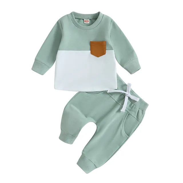 Mini Fashion™ - Träningsoverall i bomull för barn