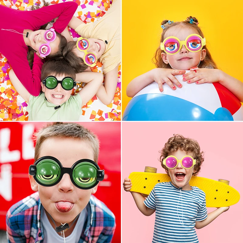 FunGoggles – Roligt & interaktivt – Leksak med glasögon som blinkar med stora ögon