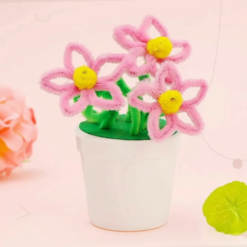 CraftBloom – Färgglatt & kreativt – DIY blomkruka pysselkit