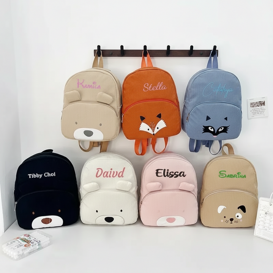 MyLittleBag – Personligt & gulligt – Personlig barnryggsäck med namn och djurmotiv