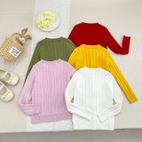 CozyBelle – Elegant & varm – Stickad kofta med knappar