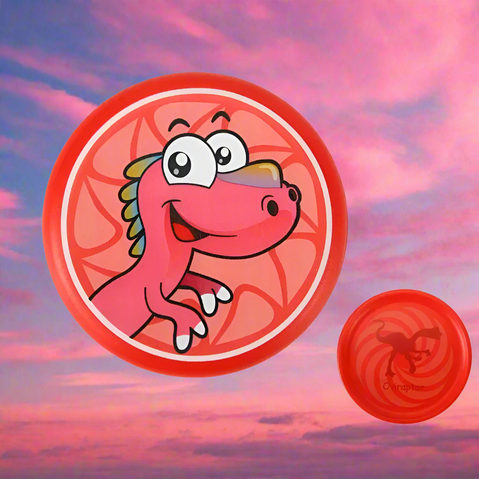 SkyDisk – Interaktivt & roligt – Dino Frisbee
