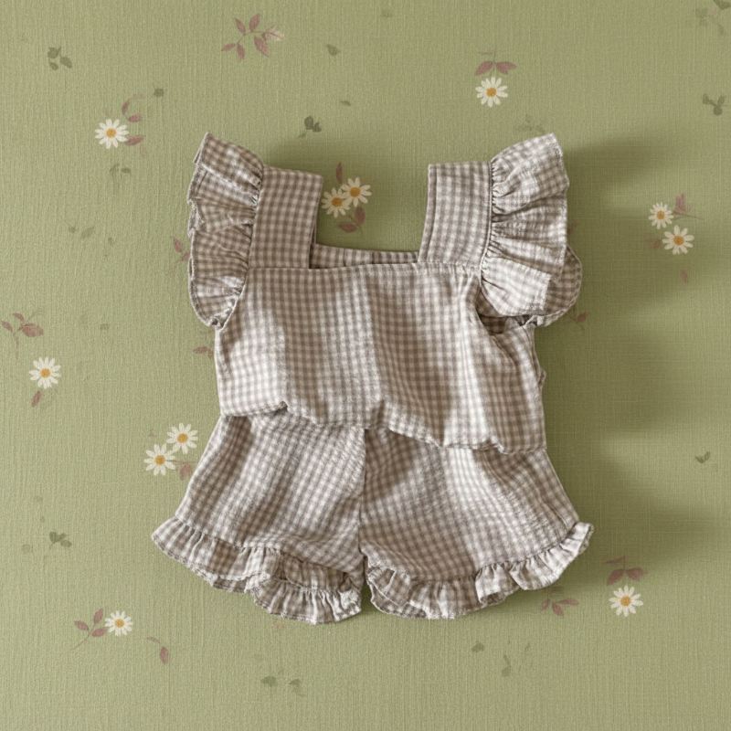 Girls Ruffle Tee – Luftigt & gulligt – Klädset för barn