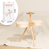Kids Wooden Drum Toy – Musik & Kreativitet – Trumset