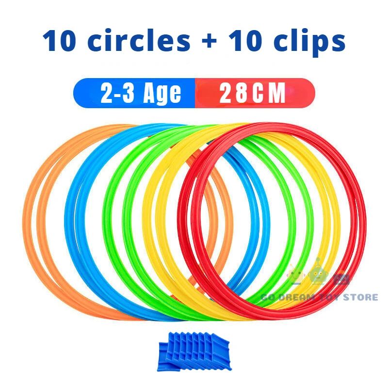 Jump Hoops™ – Hoppa och lek – Ringuppsättning