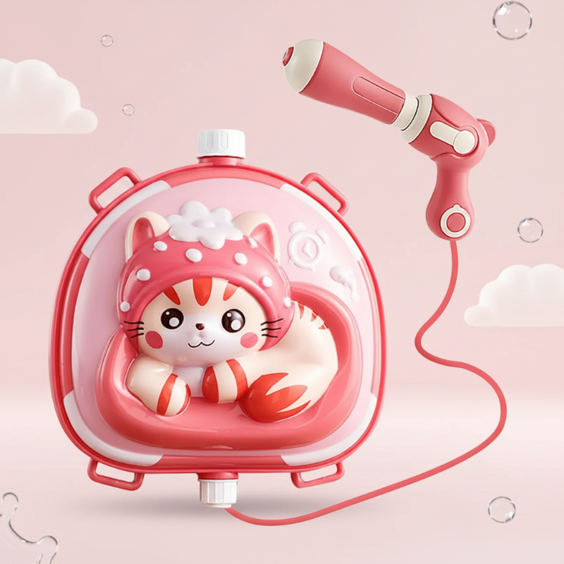 Kids Water Blaster – Lekfull & Praktisk – Ryggsäck med Vattenpistol