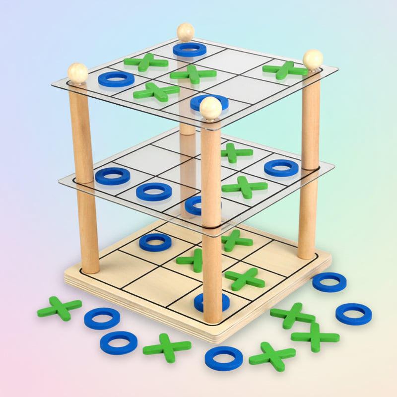 LogicTower – Pedagogiskt & Smart – Tre i rad 3D