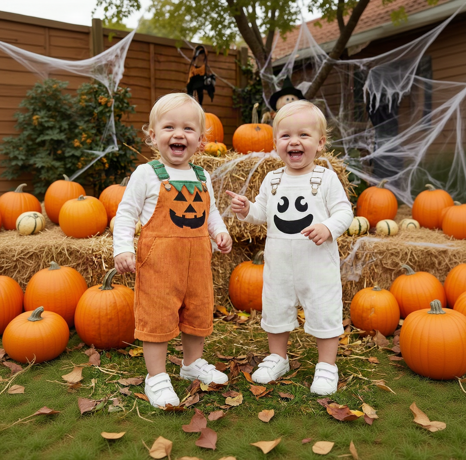 SpookyBaby – Lekfullt & festligt – Halloween-overalls