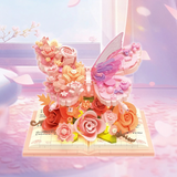 BloomBook – Romantiskt & kreativt – 3D-blombok med rosor och fjärilar