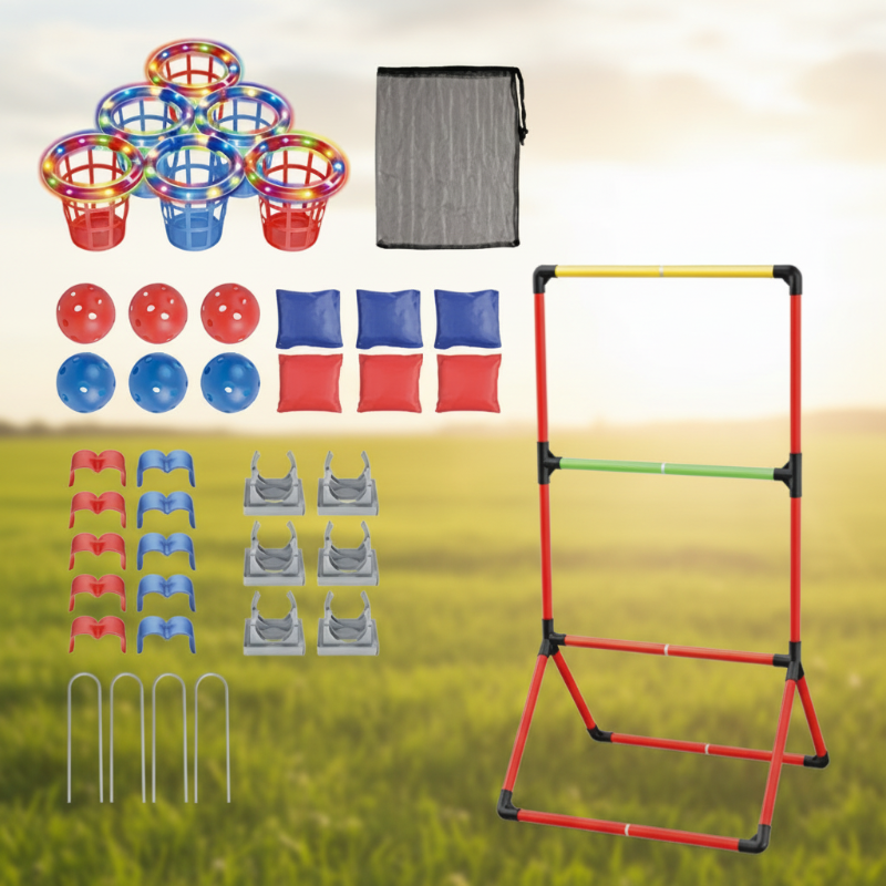 Sandbag Toss Game – Interaktivt & utomhus – Spelset med kornpåsar